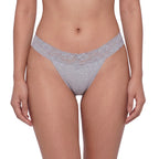 String Voile MUE en dentelle souple, ceinture fine
