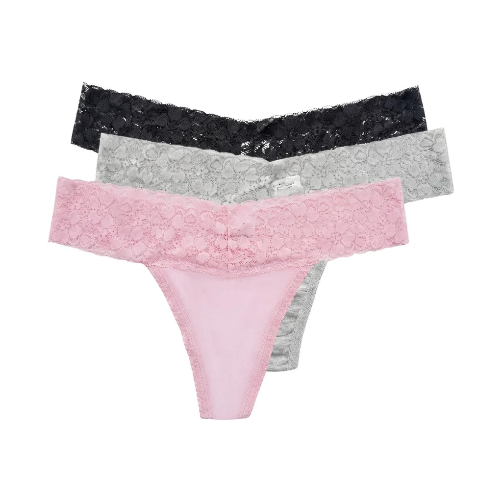 String Voile MUE, ceinture fine en dentelle