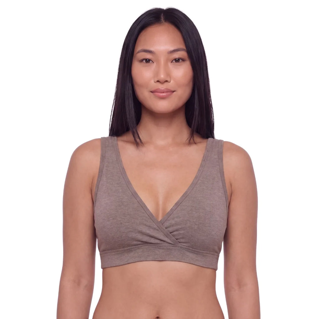 Brassière Halo MUE, coloris taupe