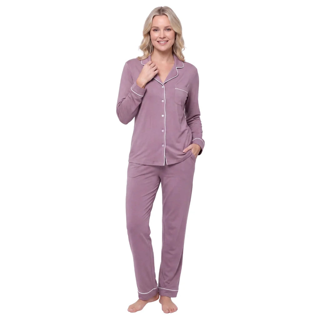 Pyjama Veille MUE, chemise non ajustée en maille douce
