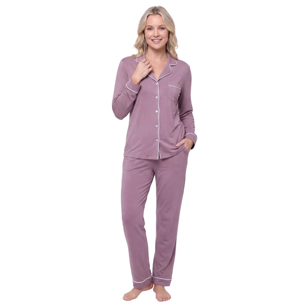 Pyjama Veille MUE, chemise non ajustée en maille douce