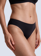 String Aube MUE en noir, vue de profil