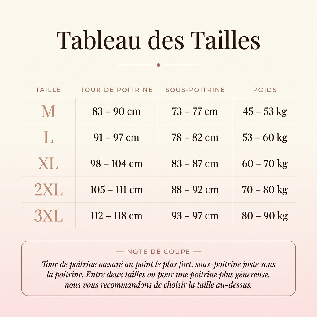 Brassière Halo MUE, vue de dos