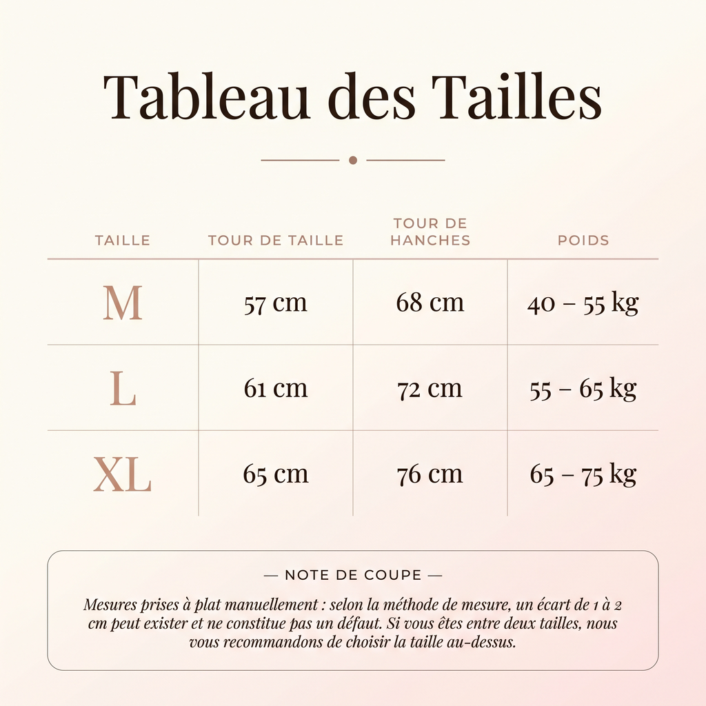 Shorty Aube MUE, détail de la maille sans couture