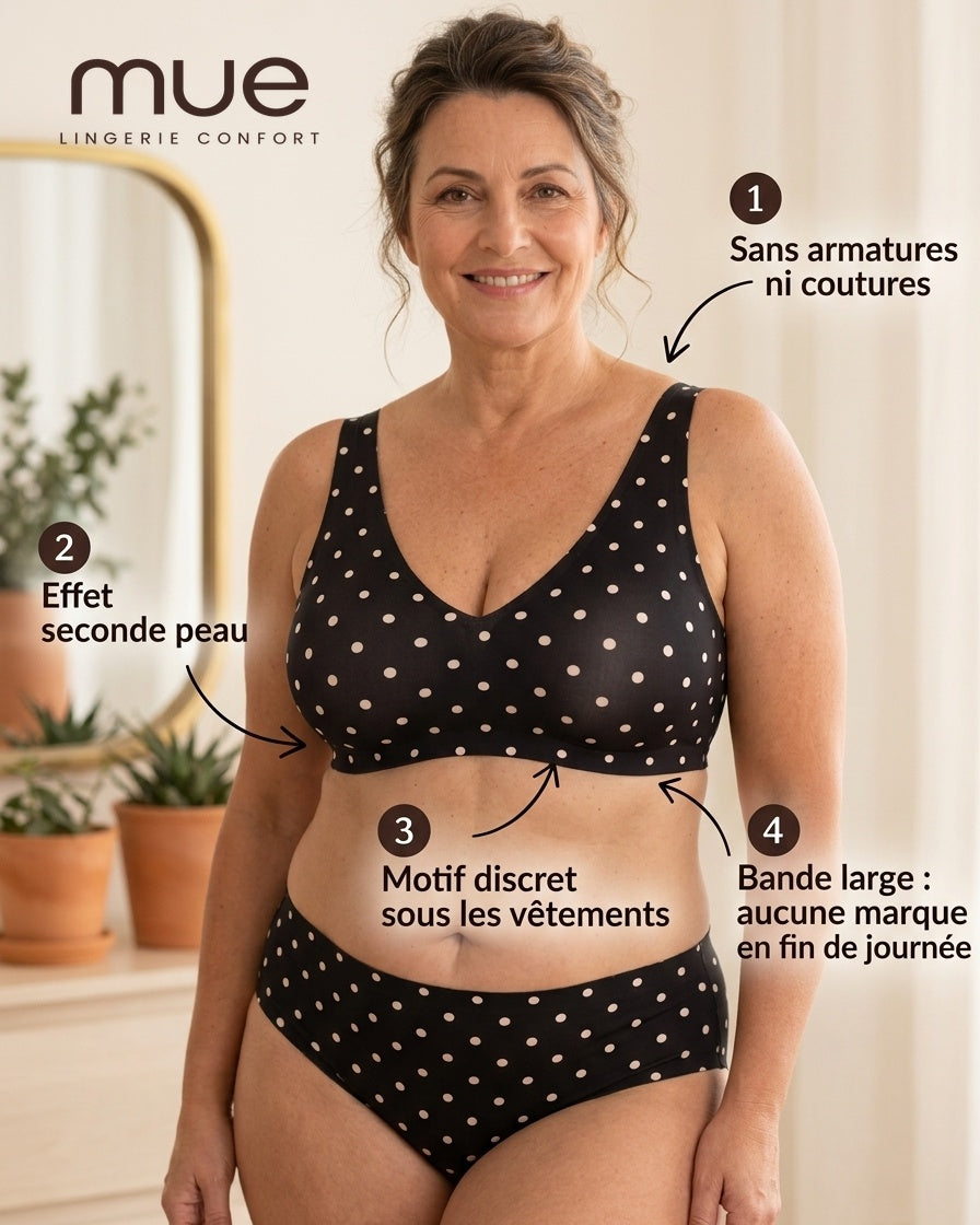 Atouts MUE — Soutien-gorge Pois