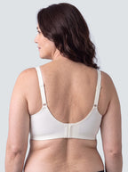 Soutien-gorge Aube MUE en ivoire, vu de dos