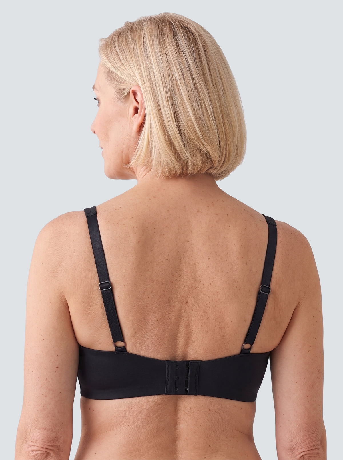 Soutien-gorge Arche MUE en noir, vu de dos