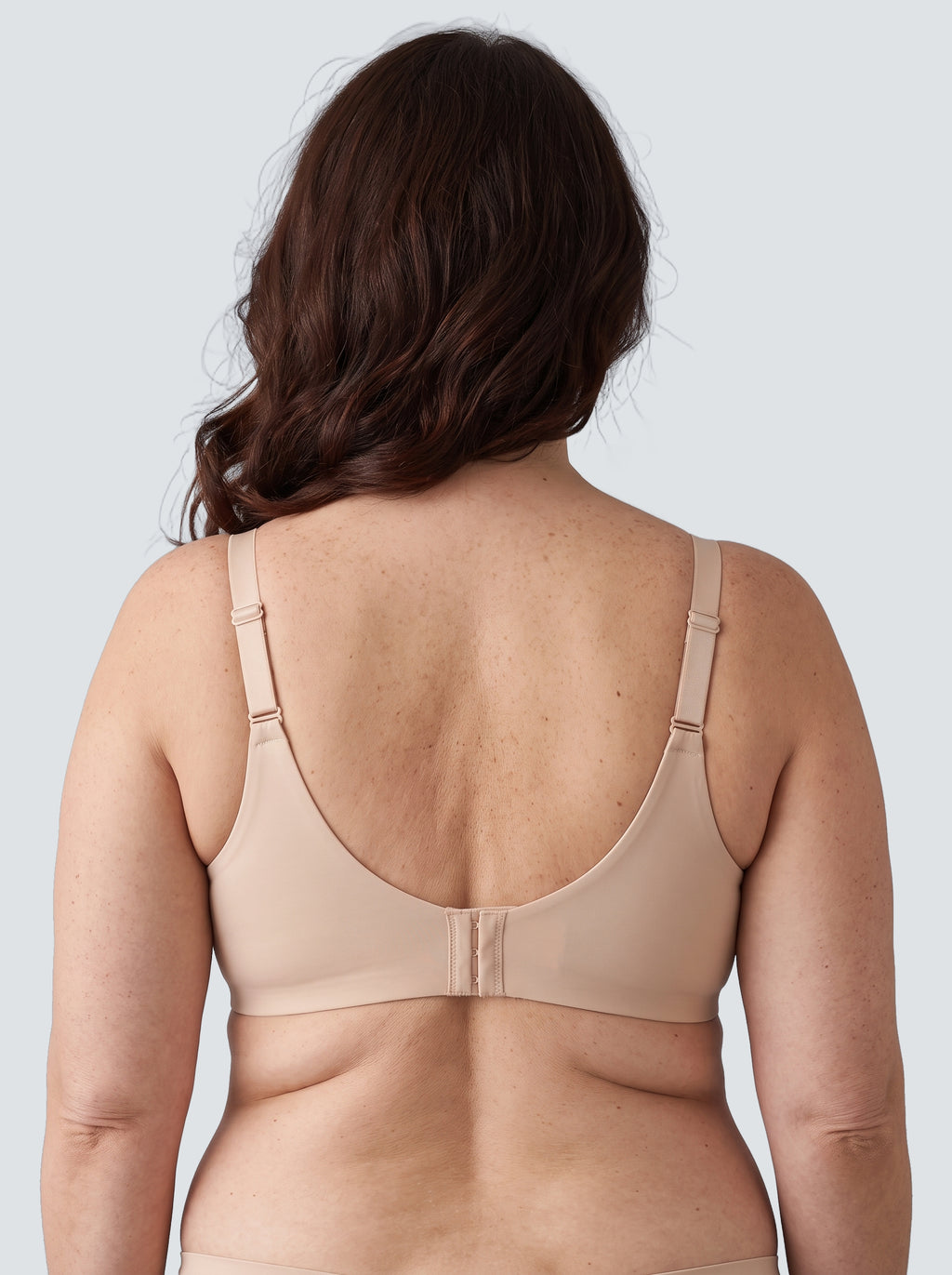 Soutien-gorge Aube MUE en nude, vu de dos