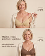 Avant / Après MUE — Soutien-gorge Arche — format vertical mobile