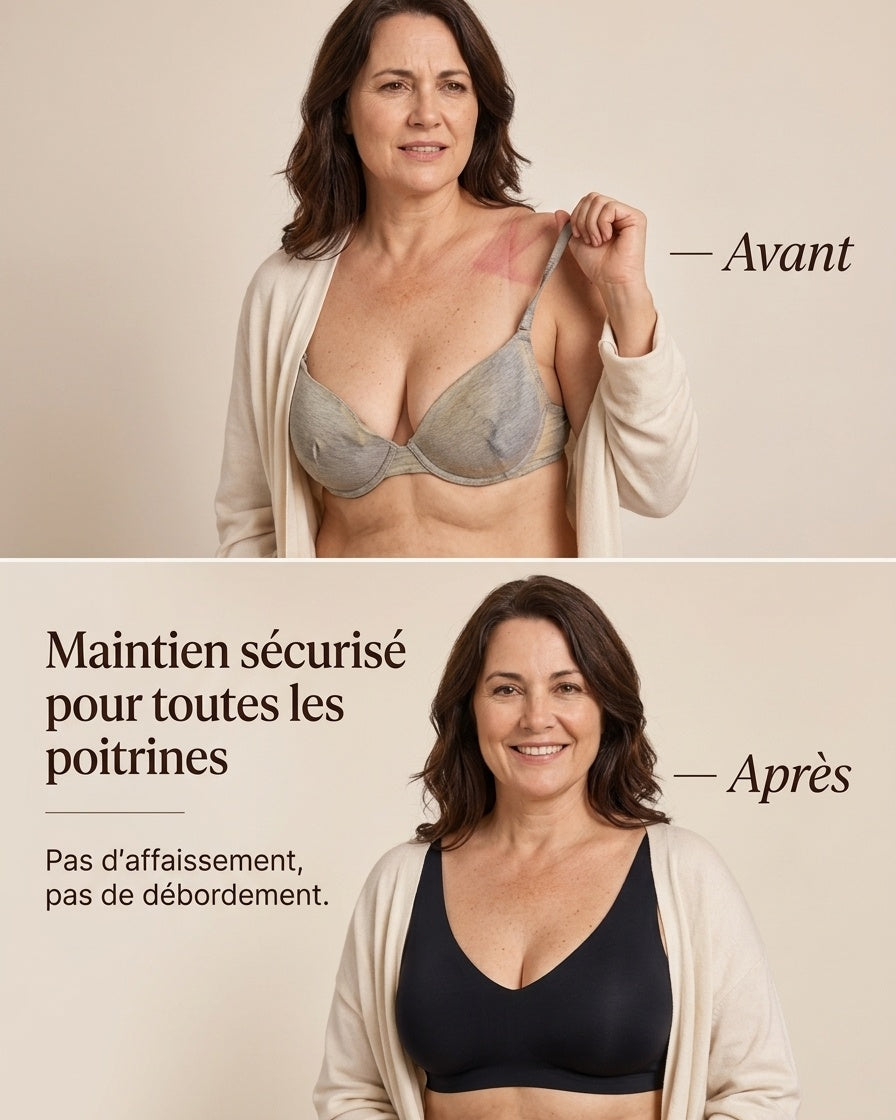 Avant / Après MUE — Soutien-gorge Aube — format vertical mobile