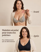 Avant / Après MUE — Soutien-gorge Aube — format vertical mobile