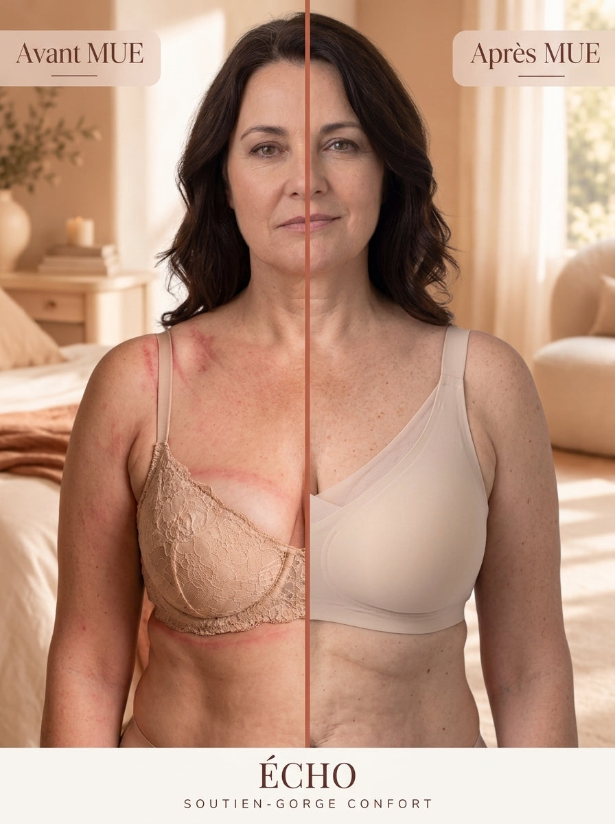 Avant / Après MUE — Soutien-gorge Écho