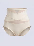 Culotte gainante Étreinte — packshot beige