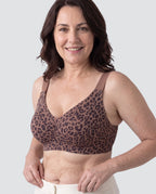 Soutien-gorge Fauve moka, vue de face, MUE