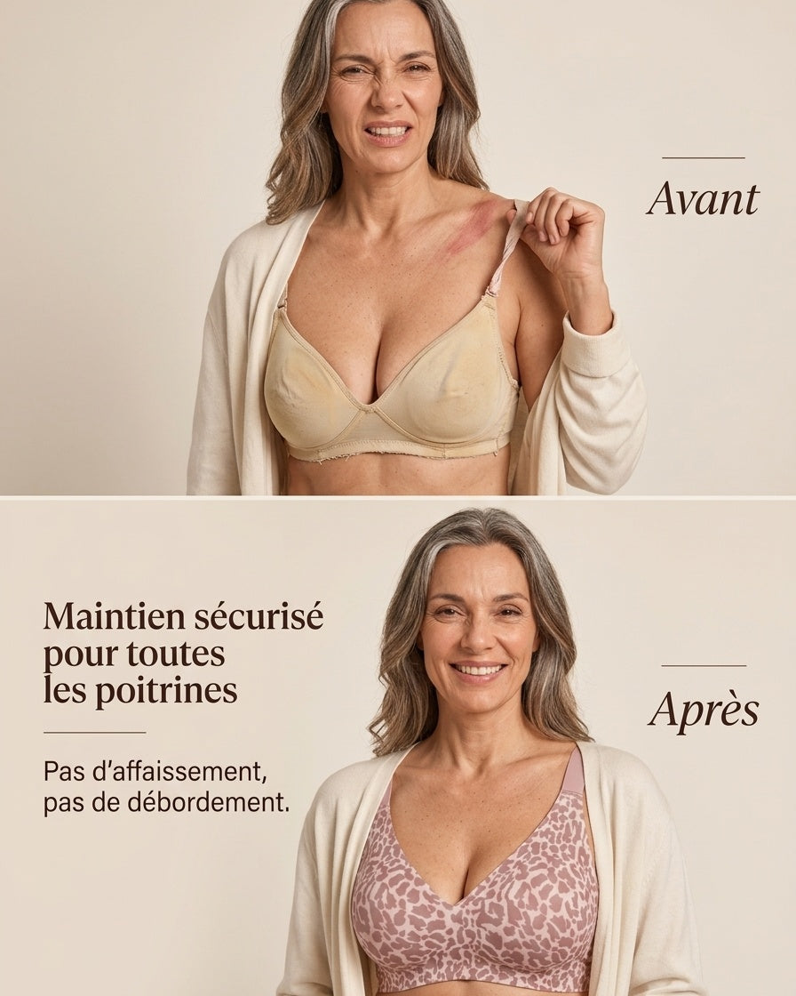 Avant / Après MUE — Soutien-gorge Fauve — format vertical mobile