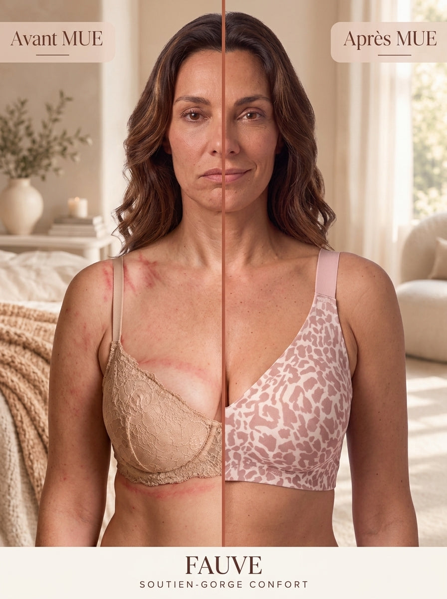 Avant / Après MUE — Soutien-gorge Fauve