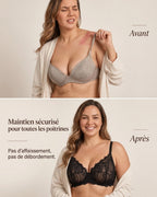 Avant / Après MUE — Soutien-gorge Pétale — format vertical mobile