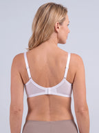 Soutien-gorge Plumetis blanc, vue de dos