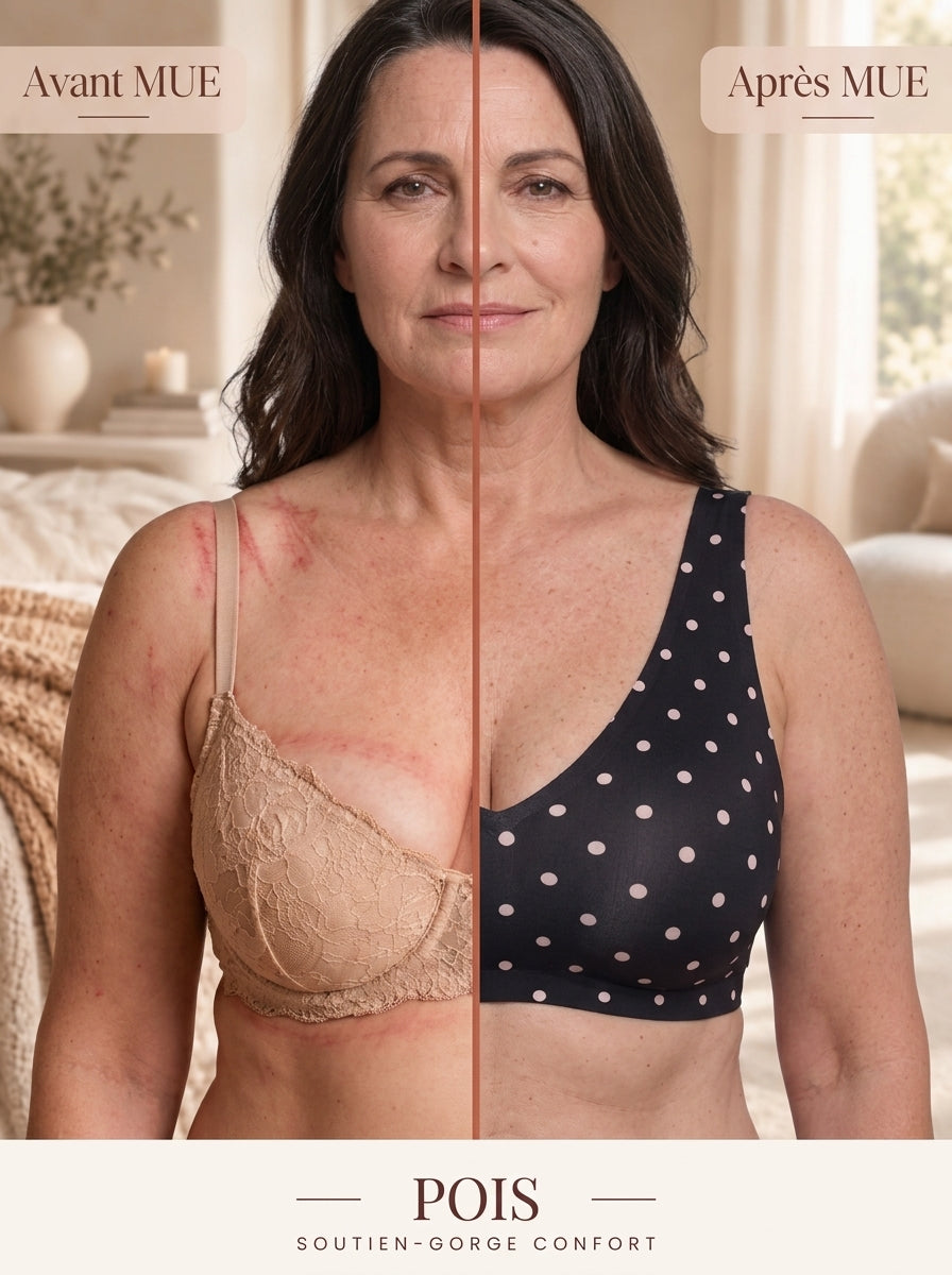 Avant / Après MUE — Soutien-gorge Pois