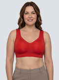 Soutien-gorge Rive MUE — Rouge — vue de face