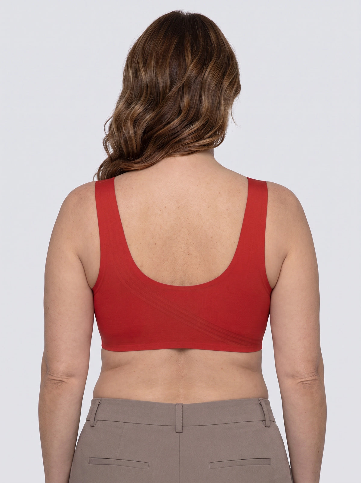Soutien-gorge Rive MUE — Rouge — vue de dos