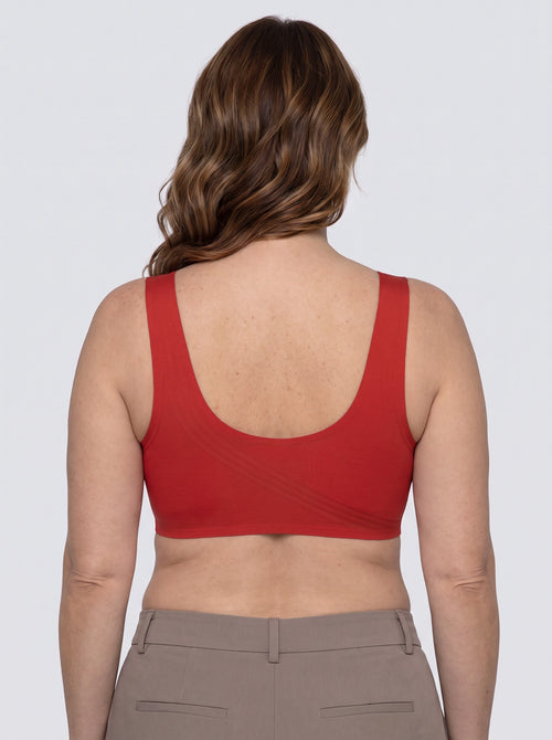 Soutien-gorge Rive MUE — Rouge — vue de dos