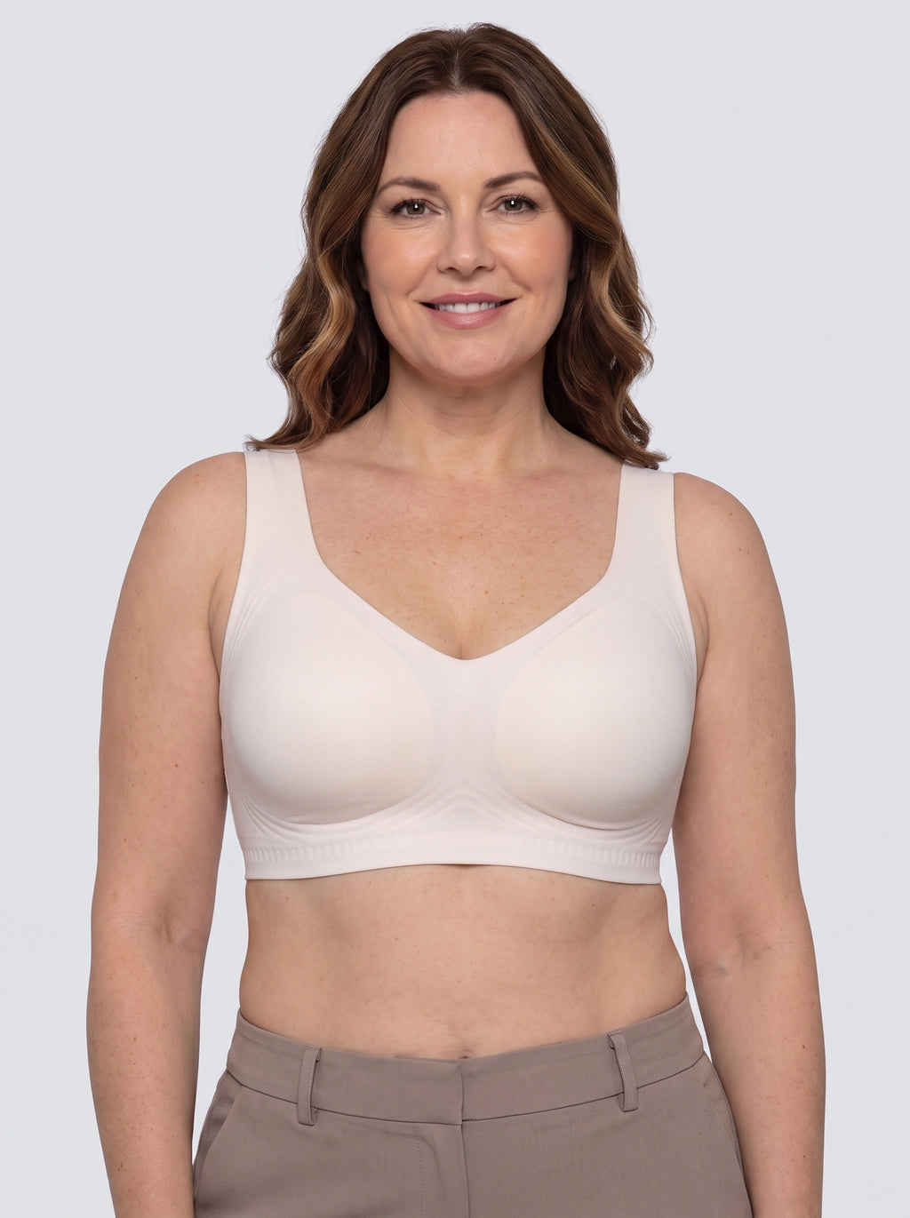 Soutien-gorge Rive MUE — Ivoire — vue de face