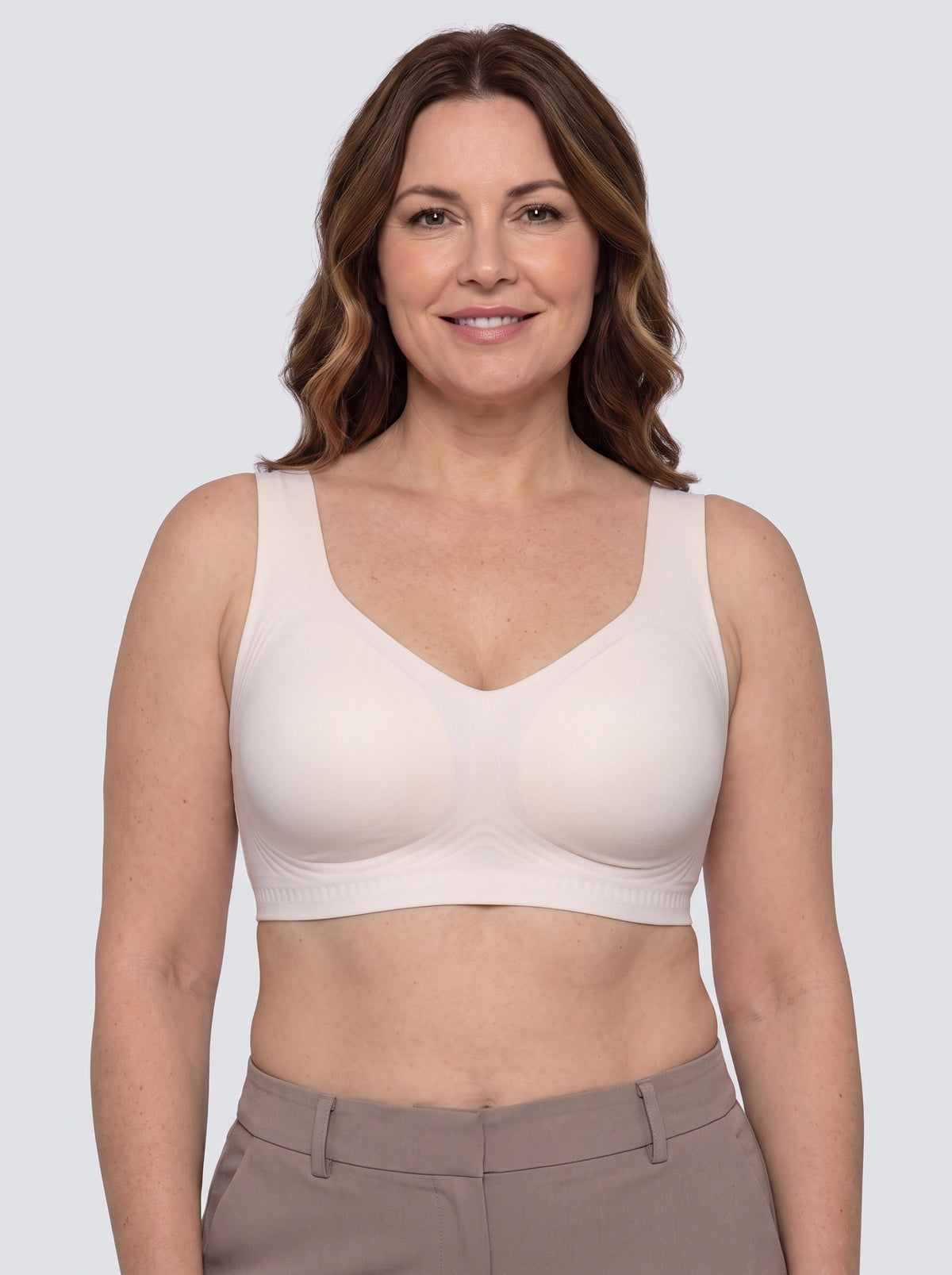 Soutien-gorge Rive MUE — Ivoire — vue de face
