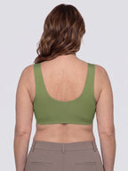 Soutien-gorge Rive MUE — Vert sauge — vue de dos