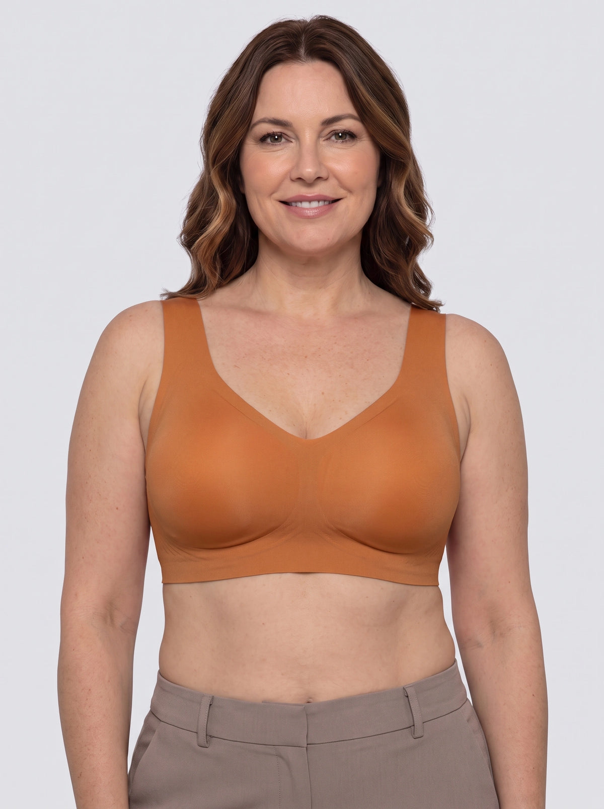 Soutien-gorge Rive MUE — Café — vue de face