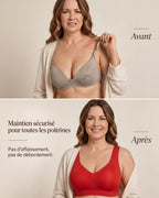 Avant / Après MUE — Soutien-gorge Rive — format vertical mobile
