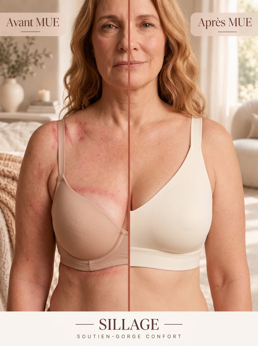Avant / Après MUE — Soutien-gorge Sillage