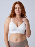 Soutien-gorge Sillage blanc, vue de face