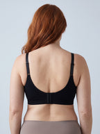 Soutien-gorge Sillage noir, vue de dos