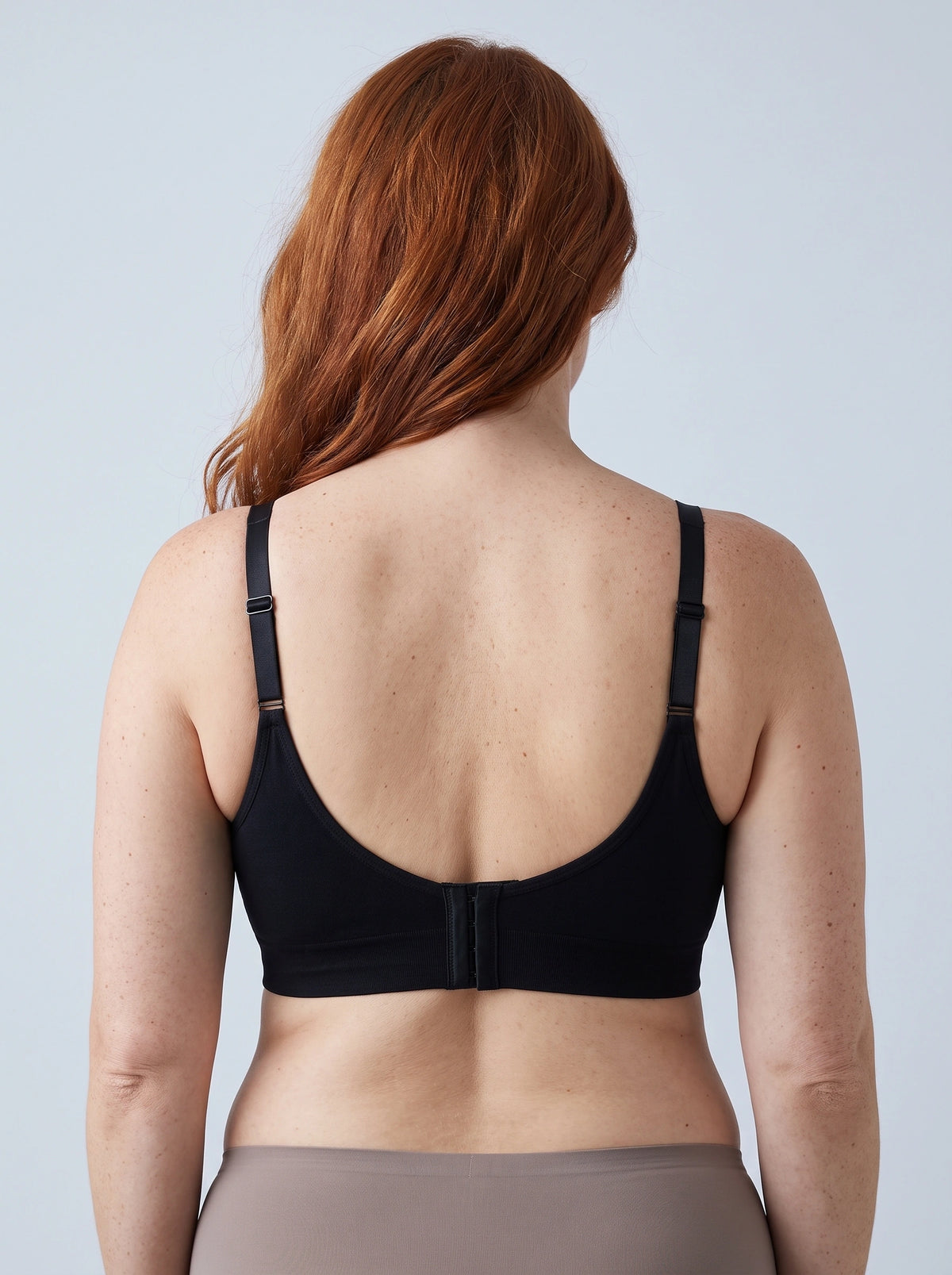Soutien-gorge Sillage noir, vue de dos